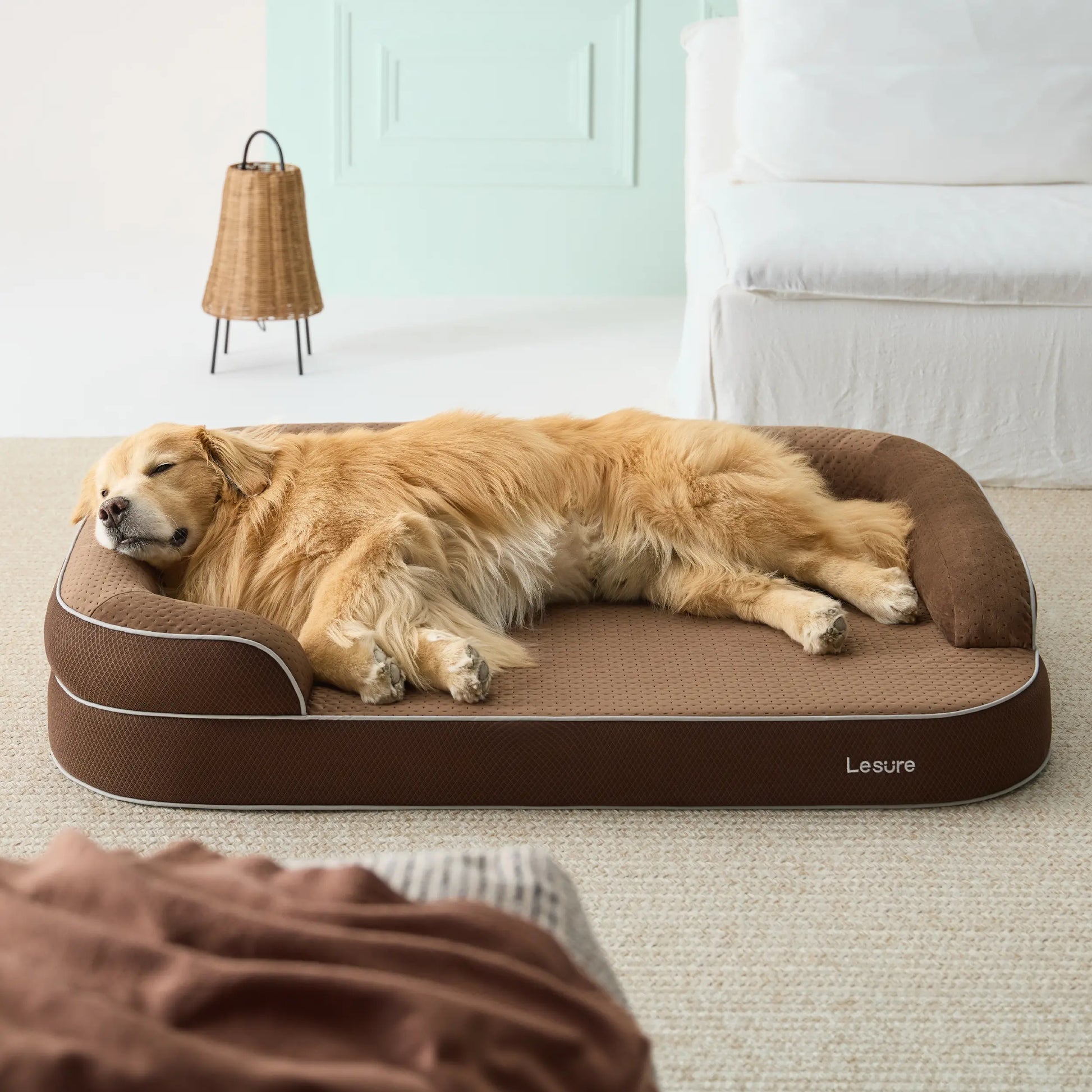 Lesure Realortho Orthopedic Dog Bed for Joint Support in Large and Senior Dogs