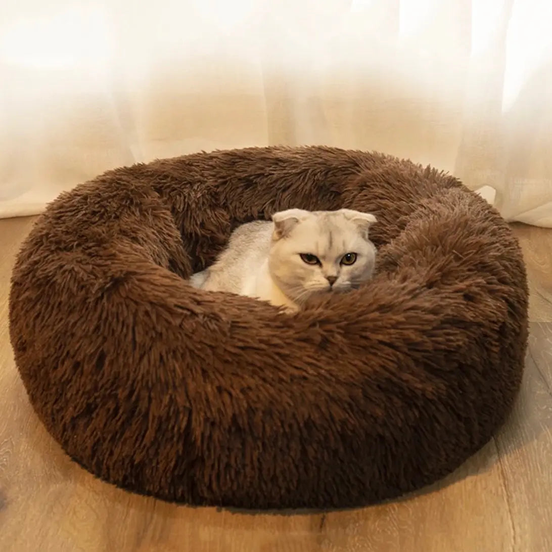 80CM Round Plush Pet Bed