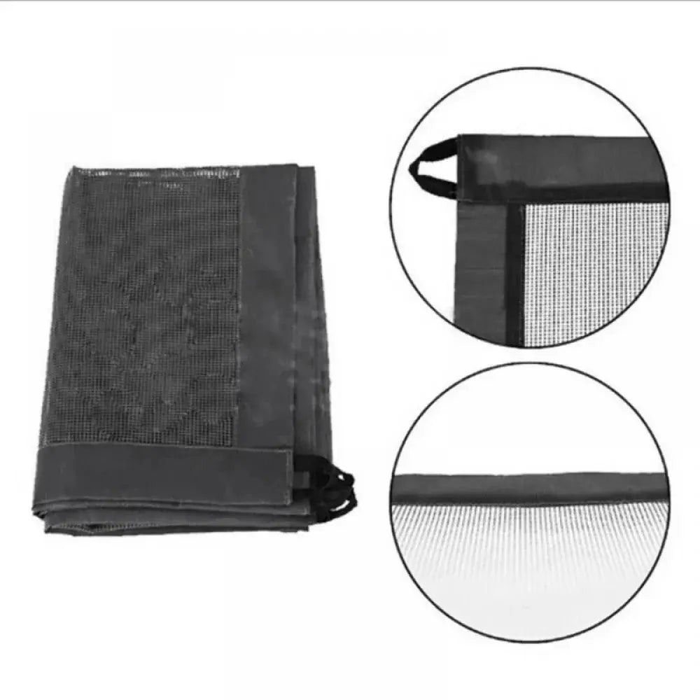 Pet Safety Folding Mesh Gate - Portable Dog Barrier and Child Safety Enclosure for Stairs and Doorways