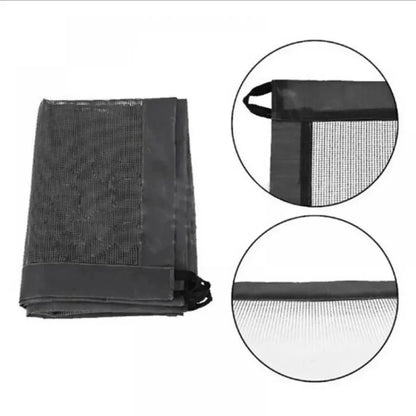 Pet Safety Folding Mesh Gate - Portable Dog Barrier and Child Safety Enclosure for Stairs and Doorways